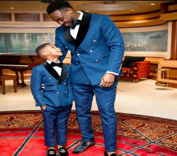 

custom made 2021 floral pattern wedding tuxedos mens shawl lapel double breasted groom wear3355385, Black