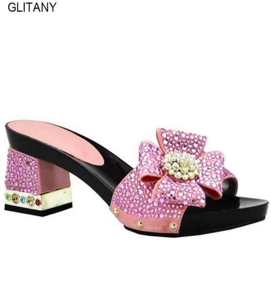 

dress shoes design african lady slippers 2021 summer high heels women quality sandals pumps shoe for wedding1068825, Black