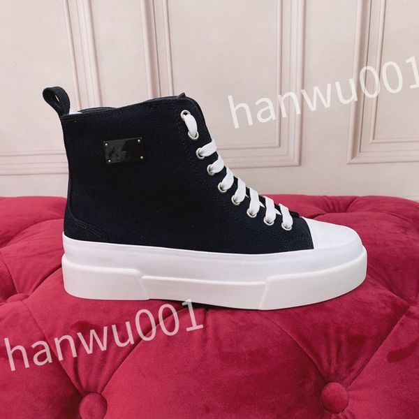 

new r casual shoes vintage sneakers men sneaker women house striped shoes lace-up trainers platform, Black