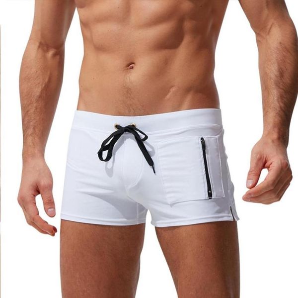 

men039s swimwear am8 boxer solid men swim trunk 2022 summer surf soprts shorts swimming pool swimsuits gay bikinis beach8986768