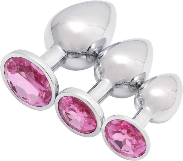 

factory outlet akstore 3-piece luxury fetishist docking plug