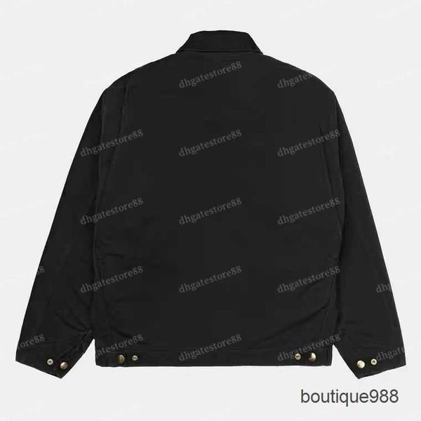 

men new carhart designer mens jackets wip thick detroit american work clothes cotton jacket men women men jackets, Black;brown