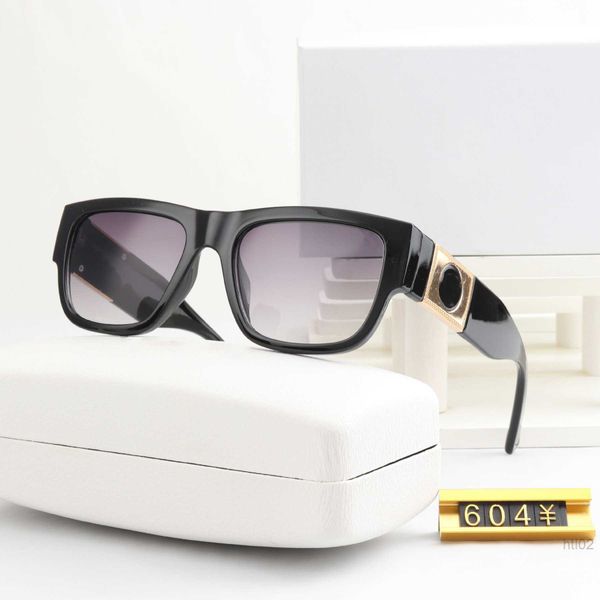 

2023 new vercace sunglasses long frame net red same style sunglasses, White;black