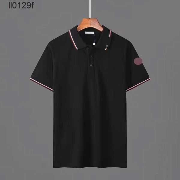 

2023 designer mens polo shirts women t fashion clothing embroidery letter business short sleeve calssic tshirt skateboard casual tees m1 u0, White;black