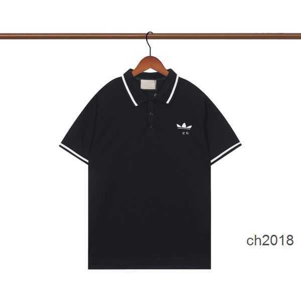 

2023 mens polo shirt designer man fashion horse t shirts casual men golf summer polos embroidery high street trend tee asian size qaq qugv, White;black