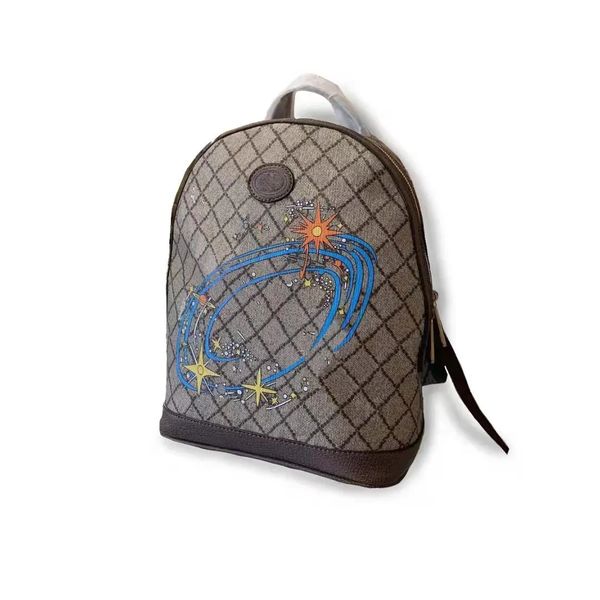 

designer design brand backpack graffiti version retro flavor size 22cm x28cm., Black;red