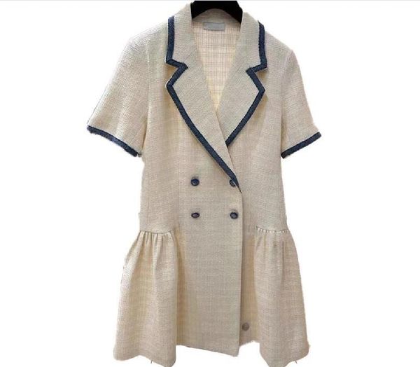 

casual dresses s-andro woman's checked tweed-style knit dress| size s-l, Black;gray