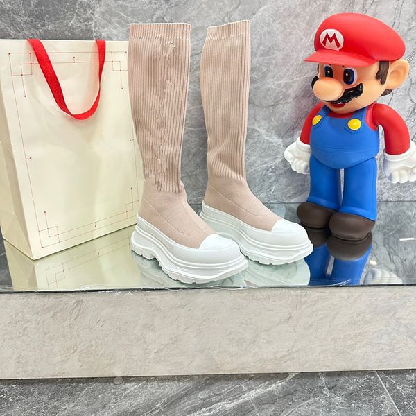 

designer rick boots mini snow canvas high boot breathable black lace up light shoes fashion genuine autumn winter original 0516