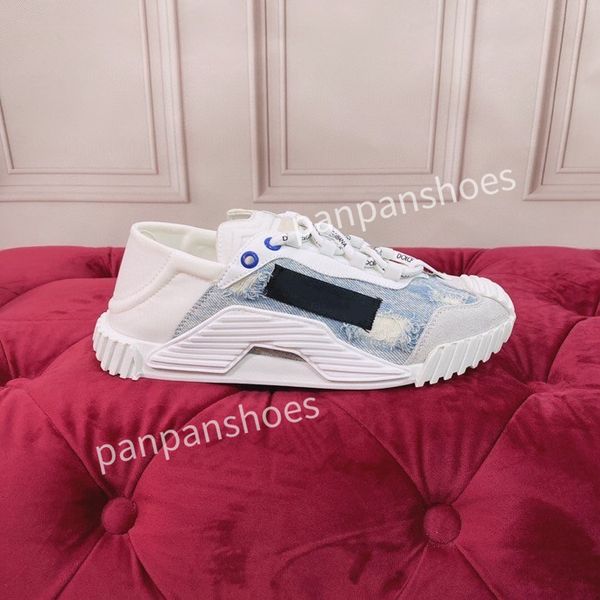 

designer woman shoes leather lace up men fashion platform sneakers white black mens womens casual shoes