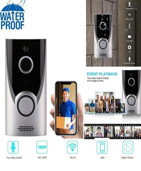 

video door phones home wifi smart wireless security doorbell visual intercom recording kits monitor night vision phone14681981