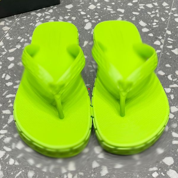 

2023 fashion designer slippers women mules rubber bottom width slides hook loop fastener slide women shoes -0060, Black