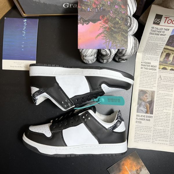 

designer men women sneakers shoes fashion leather low cut lace-up casual flats black green blue orange outdoor skateboard sports trainers 36