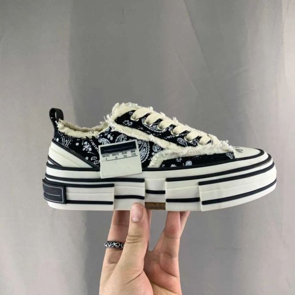

casual shoes 2023new men women vintage classic gradient beggar latest new graffiti high density canvas shoe sneakers outdoor low roll, Black