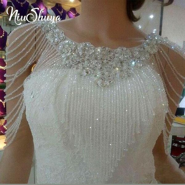 

necklaces nsy new crystal vintage shoulder necklace wedding necklace chain lace jewelries accessories vintage jewelry lace necklaces, Silver