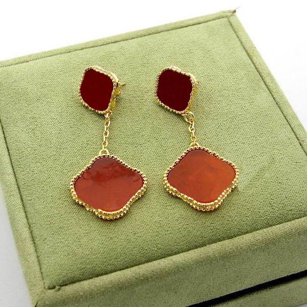 

clover earrings designer earrings designer earings ohrringe four clover dangle earrings gift silver designer for women hoop earrings stud ea