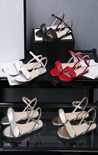 

2022 women high heels sandals dress shoes coarse heel leather woman metal buckle parties highs heeled shoe belt buckles lady 9913659, Black