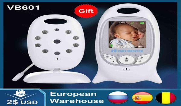 

video baby monitor camera vb601 wireless babysitter 2 way talk night vision ir led temperature security nanny camera 8 lullabies h1839729