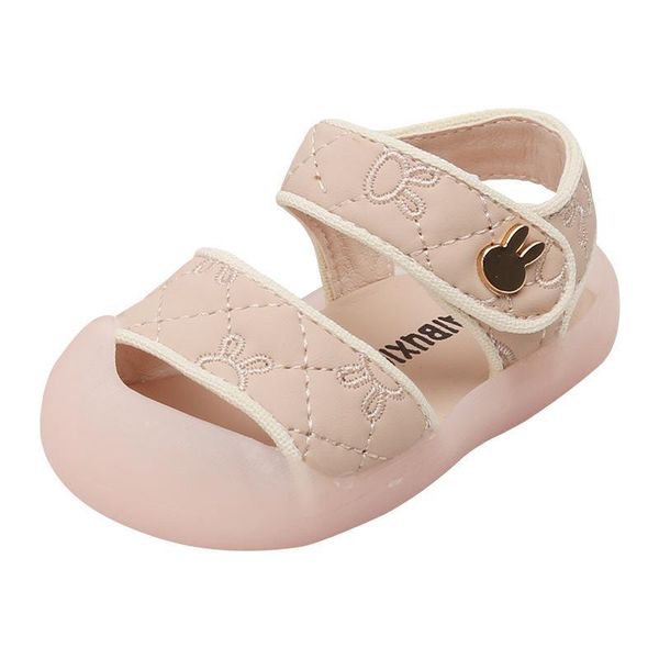 

first walkers kids shoes toddler baby sandals footwear girls cartoon anti-collision soft leather princess summer f10077