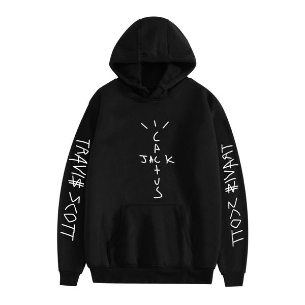 

singer printed casual hooded sweater couple, Black