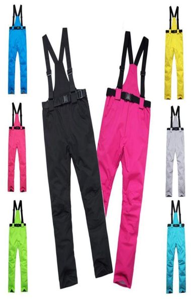 

skiing pants winter outdoor sports women039s ski strap men039s windproof waterproof warm colorful snow large size sxxxl3629346