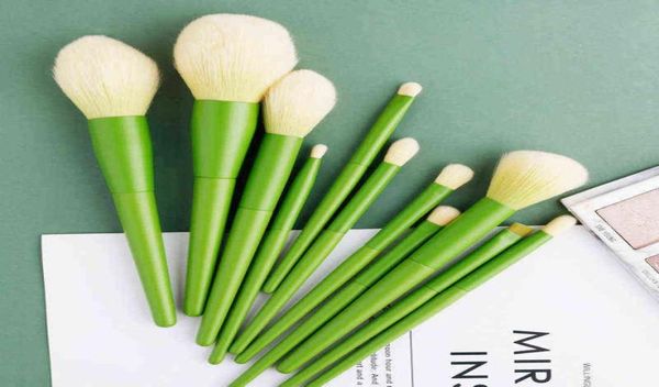 

makeup tools 11pcs brushes set highlighter eyeliner eyeshadow foundation cosmetic contour powder blending kabuki make up brush too5096717
