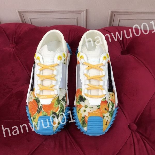 

2023 new luxury designer fashion mens casual shoes striped vintage shoes vintage trainers lace-up platform sneaker, Black