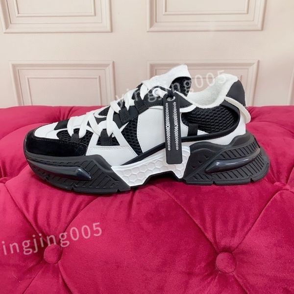 

new r trainers sneaker vintage casual shoes classic men women designers sneakers leather shoes, Black