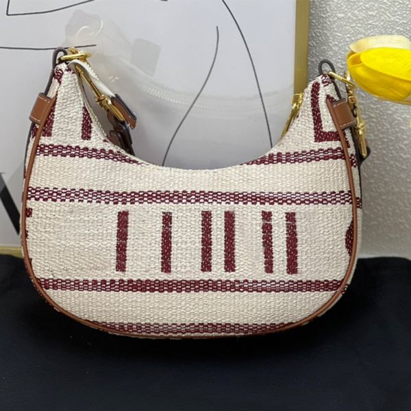 

toweling underarm handbags half month bags shoulder bags ladies clutch handbag genuine leather strap crossbody back package zipper wallet
