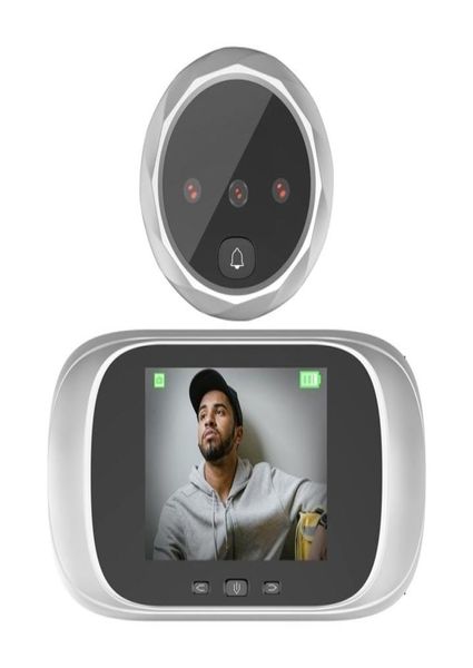 

doorbells taktark digital door viewer integrated doorbell with night vision electronic peephole 28 inch lcd screen 2211077529260