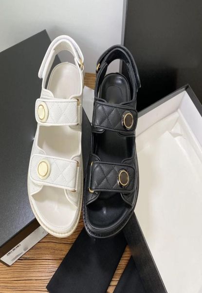 

early spring of 2021 size plaid platform sandals for men and women is 35403910828, Black