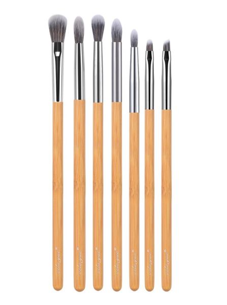 

vela yue premium makeup brush set 7pcs eyes shadow smudge blending contour eyeliner eyebrow applicator tools kit 2207226908790