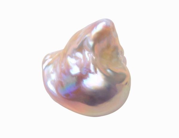 

baroqueonly irregular freshwater pearl colorful pearl beads can be diy for jewelry making sweater chain pendant 22mm byw t2005077300757, White
