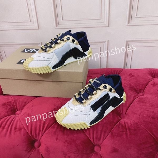 

2023 luxurys designer woman shoe leather lace up men fashion platform sneakers white black mens womens casual shoes