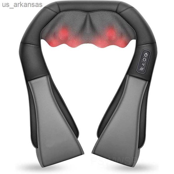 

full body massager shiatsu back shoulder and neck massager u shape electric full body massager with heat deep tissue kneading pillow massage