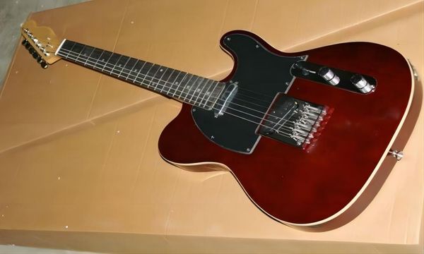 

2011 new arrival 6 string tl maroon electric guitar