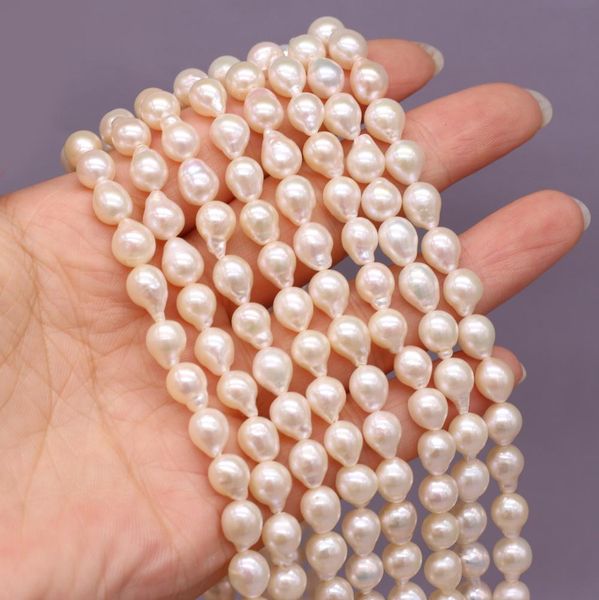 

crystal aaa natural freshwater baroque pearl beads loose hole bead for jewelry making diy women baroque drop earrings necklace