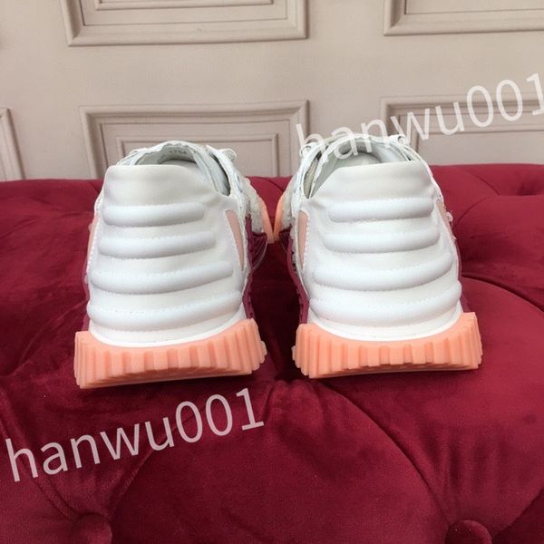 

luxurys designer fashion mens casual shoes striped vintage shoes vintage trainers lace-up platform sneaker, Black