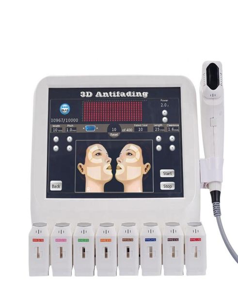 

2020 new portable 12 lines 8 cartridges wrinkle removal face lifting body slimming 3d hifu anti aging ultrasonic machine5619483