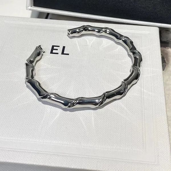 

luxury designer bracelet for women charm silver bracelet opening design bracelet valentine day boutique gift jewelry very beautiful, Black