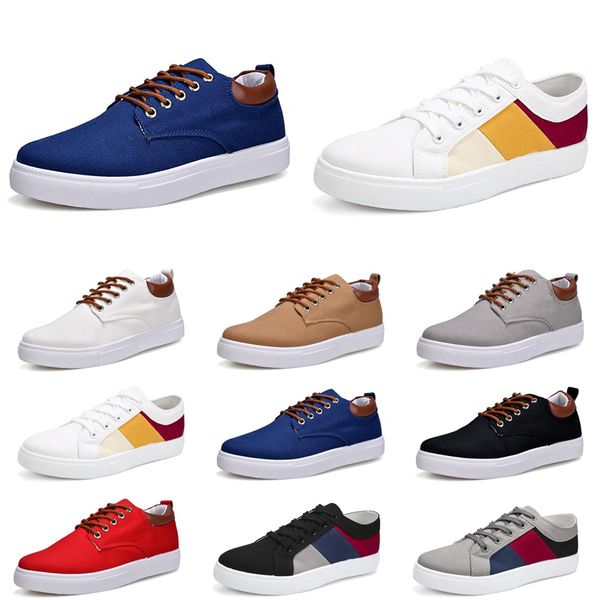 

men designer casual shoes women no-brand sports sneakers new style flat green grey fog white black red grey khaki blue platform mens shoes t