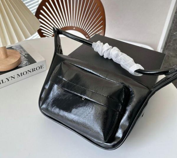 

women raver shoulder bag with handle white leather designer crossbody card holder purse fashion tote handbags leather medium bag
