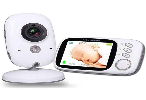 

wireless video color baby monitor with 32inches lcd 2 way audio talk night vision surveillance security camera babysitter vb603 h1300809