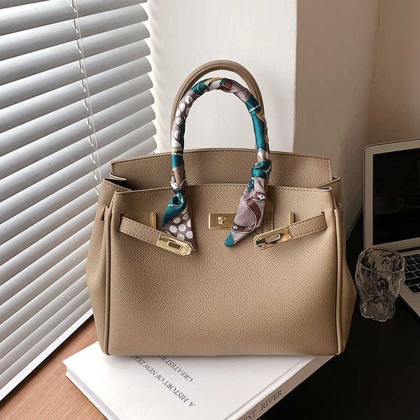 

birkin french minority handbag summer 2022 new fashion this year's popular women's bag high grade messenger bag ayw