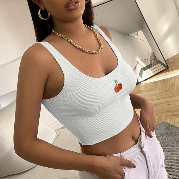

sporty girls' vest - manufacturer spot | trendy, comfortable, and stylish, White