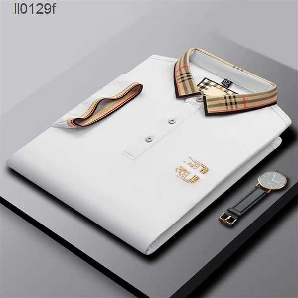 

new designer polo shirts men luxury casual print embroidery fashion high street mens polos asian size m-3xl 0jvi, White;black