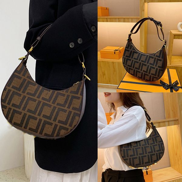 

women purses hight quality luxurious 2023 designer brown hobos shoulder bags axilla handbags purses girl size zipper crossbody bag famous su