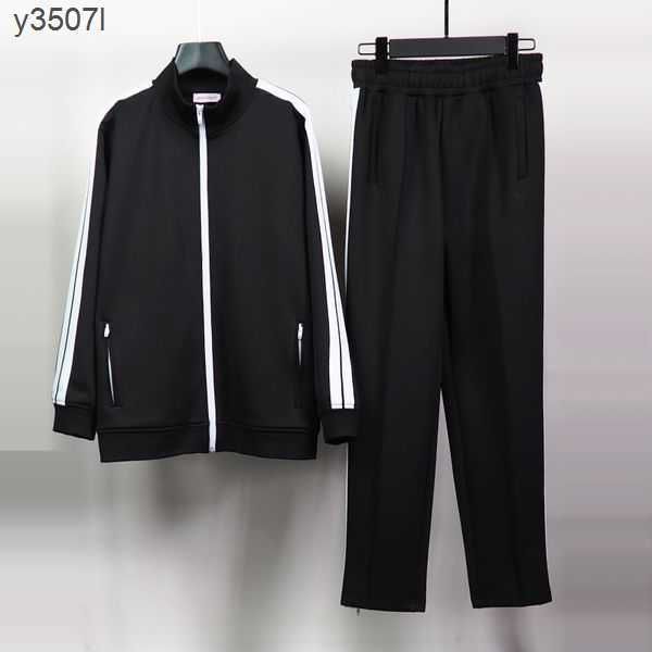 

designer mens tracksuit zipper jackets and sport pants sets woman embroidered letter tracksuits jogger leisure trousers track suit xmyw, Gray