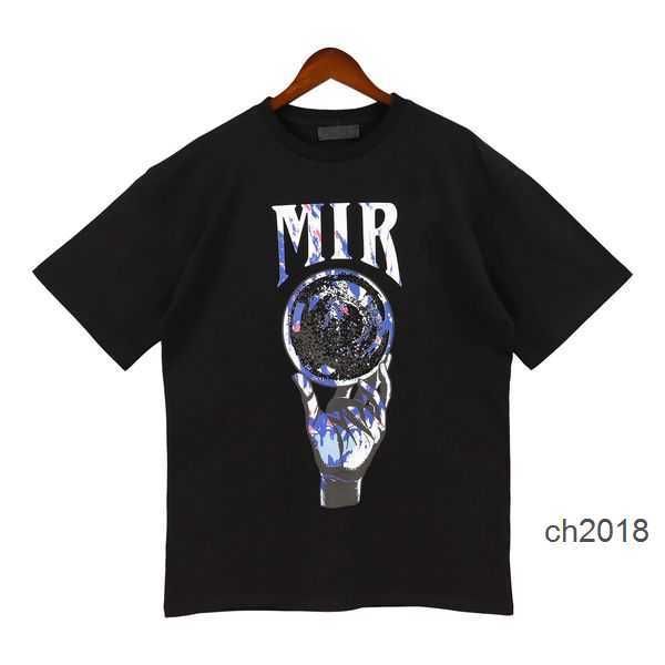 

23ss mens designer t shirt man womens tees with rabbit pattern print men casual oversize hip hop t-shirts streetwear tshirts euro size s-xl, White;black