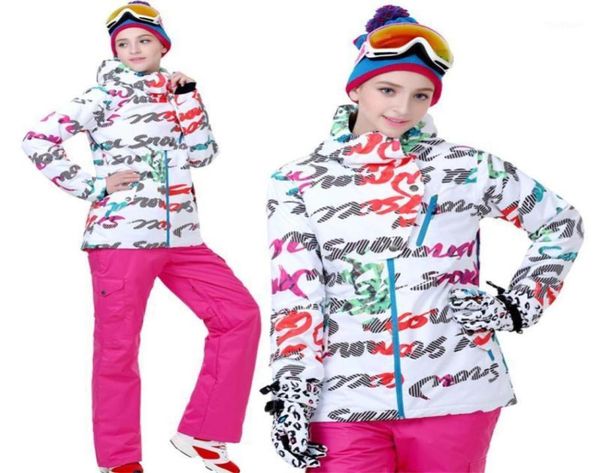 

skiing jackets gsou snow ski jacket waterproof breathable winter outdoor thickening warm clothes trousers 15775354