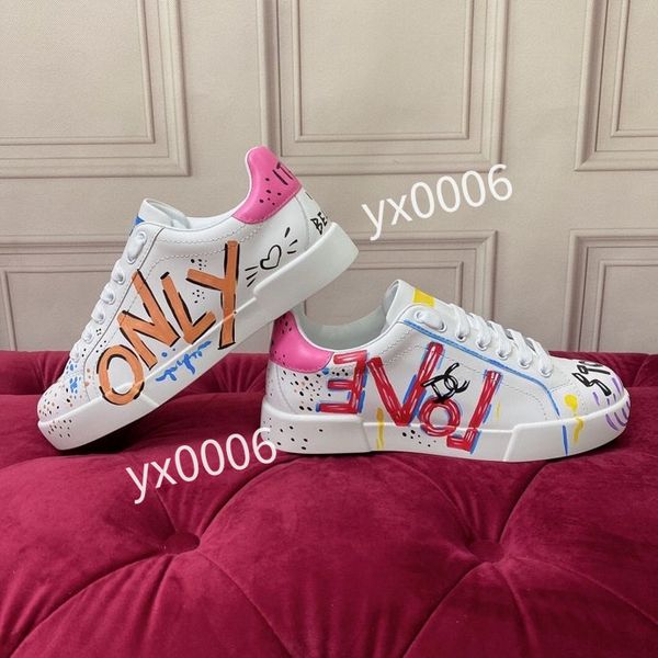 

new casual shoes sneaker platform shoe leather designer lace up men fashion sneakers white black mens womens
